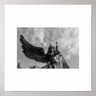 Wit-Rusland Беларусь Minsk Мінск Architectuur Post Poster