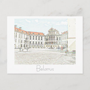 Wit-Rusland Беларусь Niasvizj Kasteel Nesvizh Ansi Briefkaart