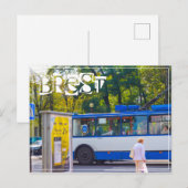 Wit-Rusland БсRust,,л op de architectuur van de ar Briefkaart (Voorkant / Achterkant)