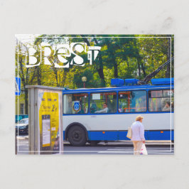 Wit-Rusland БсRust,,л op de architectuur van de ar Briefkaart