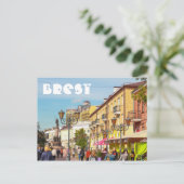 Wit-Rusland БсRust,,л op de architectuur van de ar Briefkaart (Staand voorkant)