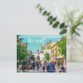 Wit-Rusland БсRust,,л op de architectuur van de ar Briefkaart (Staand voorkant)