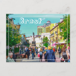 Wit-Rusland БсRust,,л op de architectuur van de ar Briefkaart