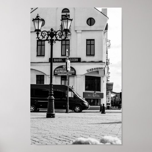 Wit-Rusland БсRust,,л op de architectuur van de ar Poster (Voorkant)