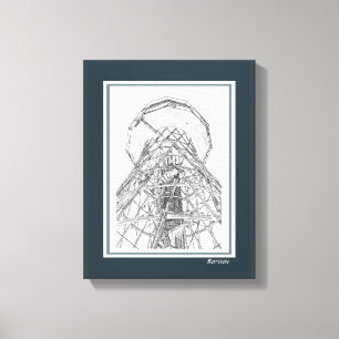 Wit-Rusland Б а р у Baryzaag Borisov Architectuur Canvas Afdruk