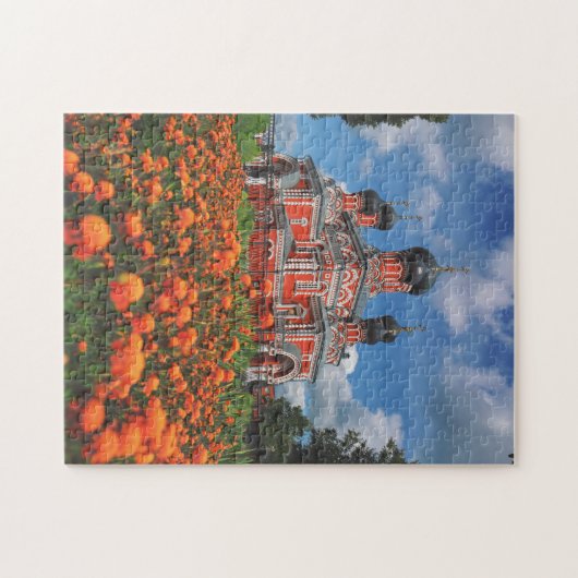 Wit-Rusland Б а р у Baryzaag Uitzicht van de stad Legpuzzel (Horizontaal)