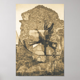 Wit-Rusland Б а р у Grodno Begoml Architectuur Poster