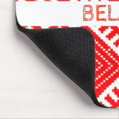 Wit-Rusland Б а р у Muismat Pattern Red (Hoek)
