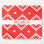 Wit-Rusland Б а р у Muismat Pattern Red (Voorkant)