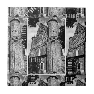 Wit-Rusland Б а р  Synkavichy Church Architecture Tegeltje