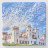 Wit-Rusland Б л р с Kosava Castle Architecture Stenen Onderzetter (Voorkant)