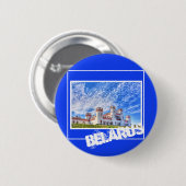Wit-Rusland Б л р с Kosava Castle Palace Button Pi (Voorkant /achterkant)