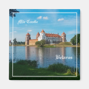 Wit-Rusland Б л р с Mir Castle Architecture Magnet