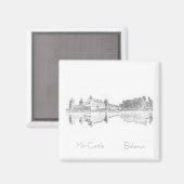 Wit-Rusland Б л р с Mir Castle Architecture Magnet (Voorkant / Achterkant)