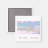 Wit-Rusland Б л р с Mir Castle Architecture Magnet (Voorkant / Achterkant)