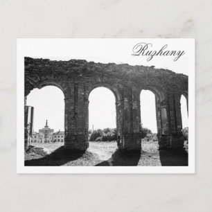 Wit-Rusland Б л р с Ruzhany Palace Ruins Architect Briefkaart