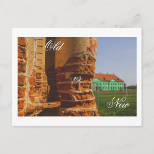 Wit-Rusland Б л р с Ruzhany Palace Ruins Architect Briefkaart