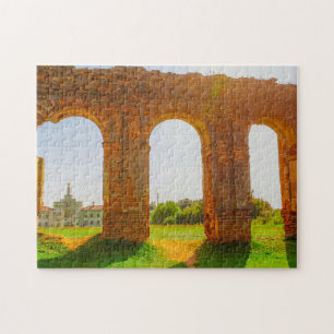 Wit-Rusland Б л р с Ruzhany Palace Ruins Architect Legpuzzel