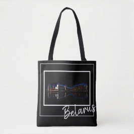 Wit-Rusland Б л р у Canvas tas van de Castle Archi
