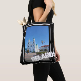 Wit-Rusland Б л р у Grodno Hrodna Canvas tas