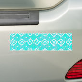 Wit-Rusland Б л р у MILK Pattern Bumpersticker (Op auto)