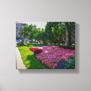 Wit-Rusland Б л р у Minsk Architectuur Cityscape Canvas Afdruk