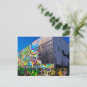 Wit-Rusland Б л р у Minsk Architectuur Graffiti Bi Briefkaart (Staand voorkant)