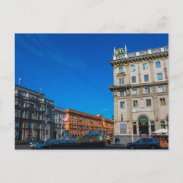 Wit-Rusland Б л р у Minsk Architectuur Lichaamslev Briefkaart