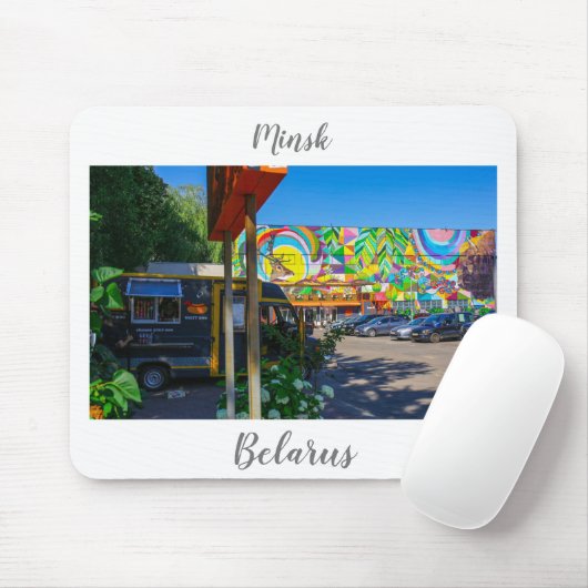 Wit-Rusland Б л р у Mousepad Architectuur Mousepad Muismat (Met muis)