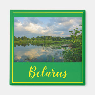 Wit-Rusland Б л р у Natuur Schenerlandschap Magnet