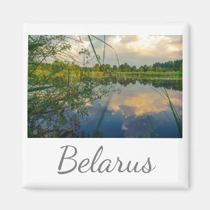 Wit-Rusland Б л р у Natuur Schenerlandschap Magnet