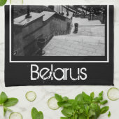 Wit-Rusland Б л р у Viciebsk Architectuur van Vite Theedoek (Gevouwen)