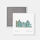 Wit-Rusland Б л у с Babruysk Architectuur Magnet (Voorkant / Achterkant)