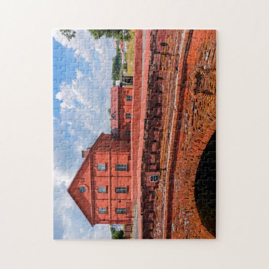 Wit-Rusland Б сеofа,architectuurPuzzle Legpuzzel (Verticaal)