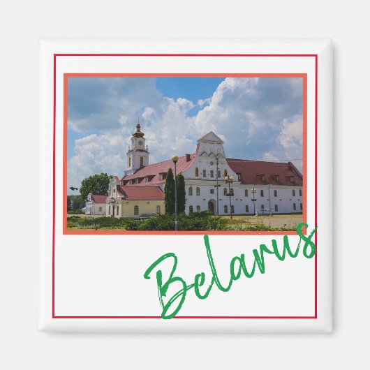 Wit-Rusland Б сеofр,architectuur Magnet (Voorkant)