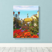 Wit-Rusland Б сеRust,уWit-RuslandWit-Rusland Canvas Afdruk (Insitu (Houten vloer))