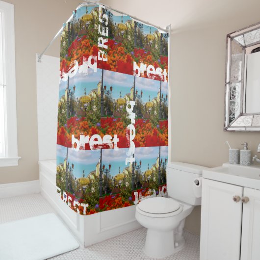 Wit-Rusland Б сеRust,уWit-RuslandWit-Rusland Douchegordijn (In situ)