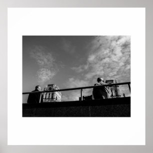 Wit-Rusland Б с Minsk ауArchitectuur Poster