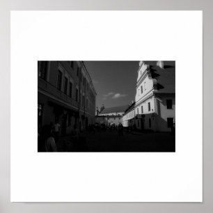 Wit-Rusland Б с Minsk ауArchitectuur Poster