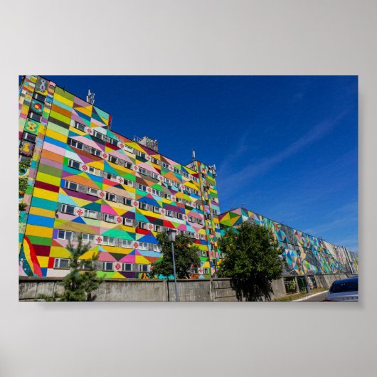 Wit-Rusland Б с Minsk ауArchitectuur Poster (Voorkant)