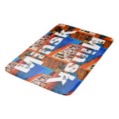 Wit-Rusland Б с Minsk а,у Architectuur Graffiti Badmat (Gekanteld)