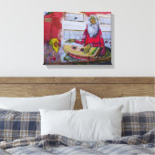 Wit-Rusland Б с Minsk а,у Architectuur Graffiti Canvas Afdruk (Insitu (Slaapkamer))