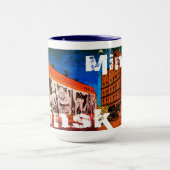 Wit-Rusland Б с Minsk а,у Architectuur Graffiti Mok (Midden)