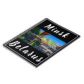 Wit-Rusland Б с Minsk а,у Architectuur Graffiti Notitieboek (Linkerzijde)