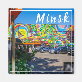 Wit-Rusland Б с Minsk а,Architectuur magneet