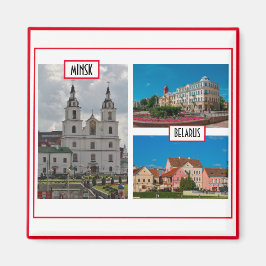 Wit-Rusland Б с Minsk а,Architectuur magneet