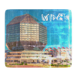 Wit-Rusland Б с Minsk а,Bibliotheekarchitectuurл Snijplank