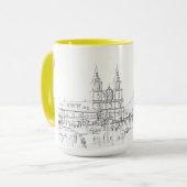 Wit-Rusland Б с Minsk а MangoMoBуArchitectuur Mok (Voorkant links)