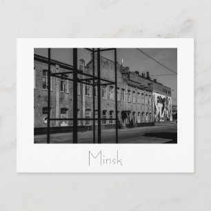Wit-Rusland Б с Minsk onder рHet geeft blijk van e Briefkaart