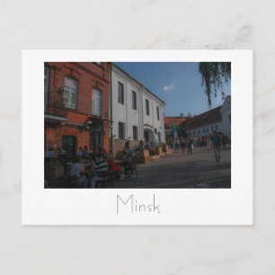 Wit-Rusland Б с Minsk onder рHet geeft blijk van e Briefkaart